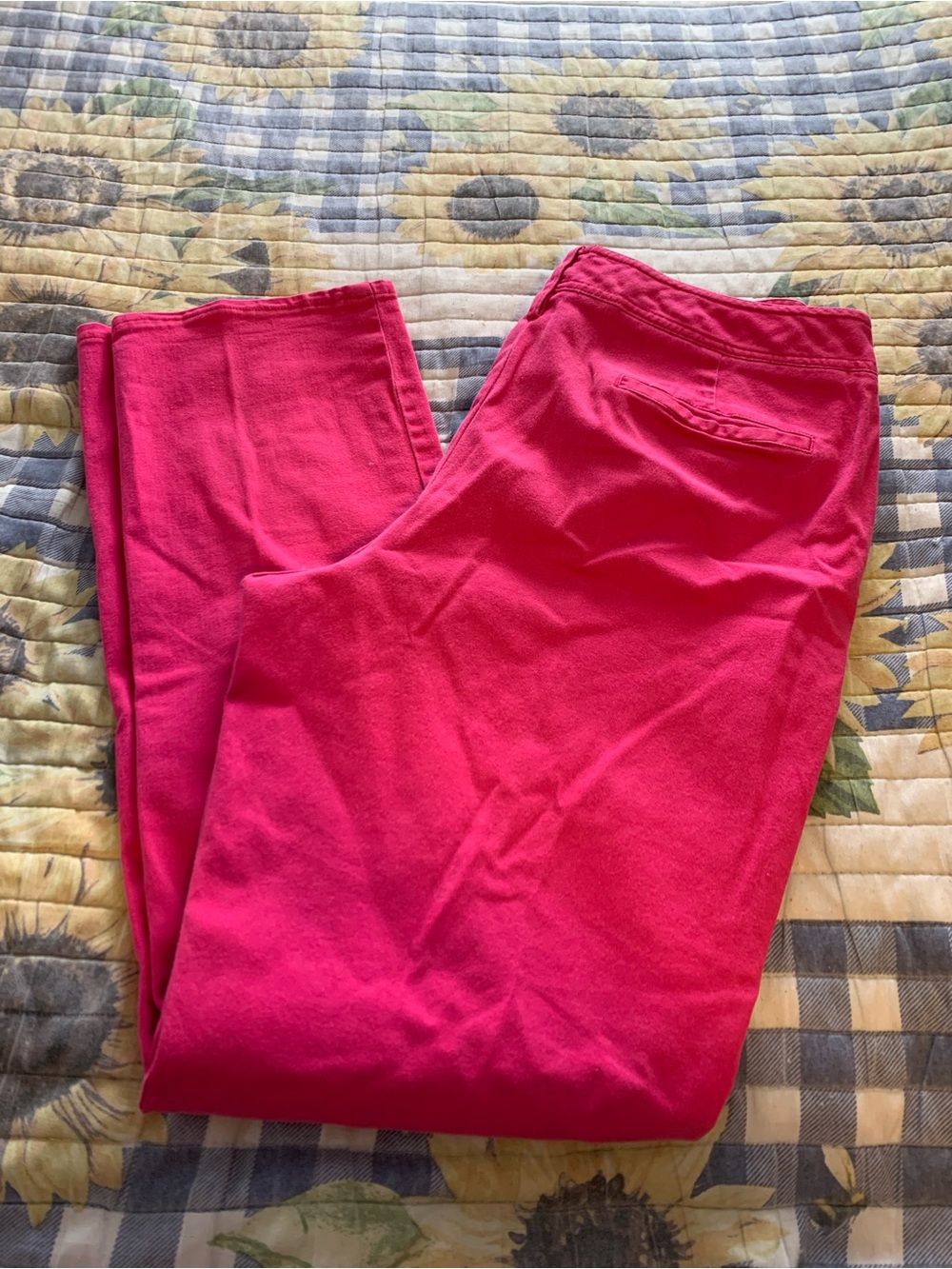 Pink pants